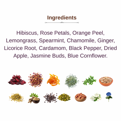 Herbal Radiance Brew– Herbal Tea for Skin Glow from within