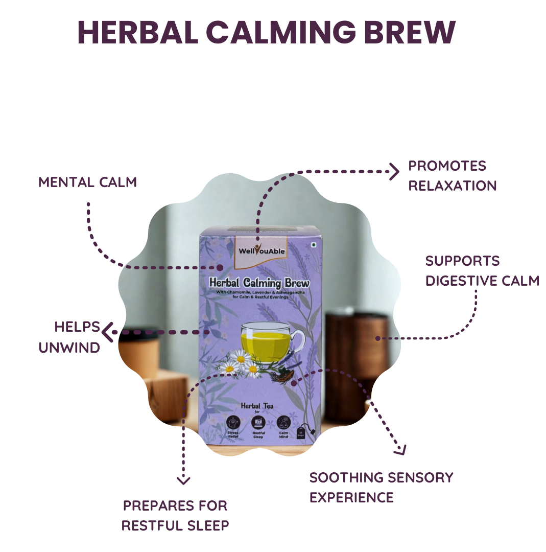 Herbal Calming Brew — A Gentle Sleep Tea to Wind Down Naturally