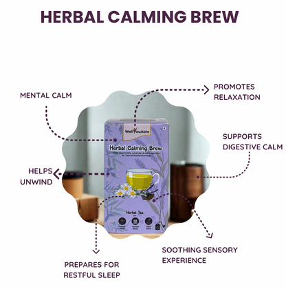 Herbal Calming Brew — A Gentle Sleep Tea to Wind Down Naturally